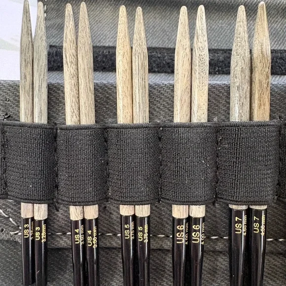 Lykke Driftwood 3.5” interchangeable knitting needle set - Picture 4 of 7